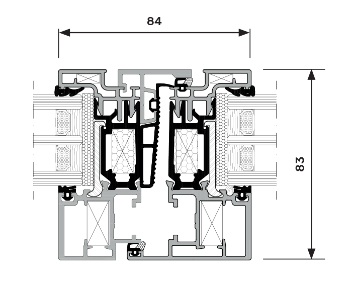 Sezione nodo centrale LINEA 75 | INDUSTRY CLICK-ON